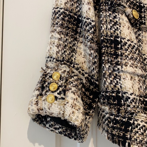 Zara tweed jacket/blazer - Picture 3 of 8